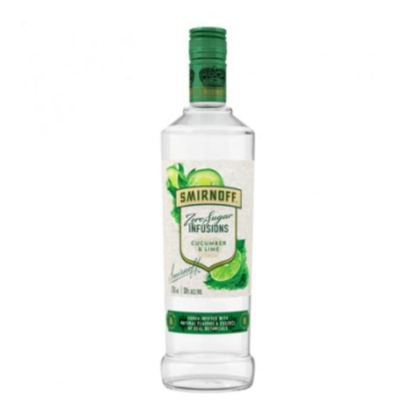 Buy Smirnoff Zero Sugar Infusions Cucumber and Lime Online - Notable ...