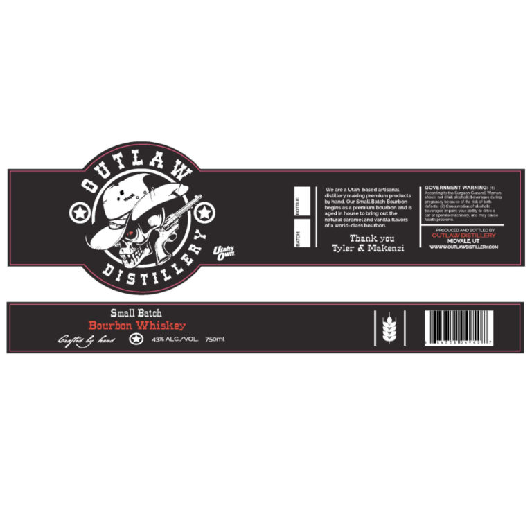Buy Outlaw Distillery Small Batch Bourbon Online Notable