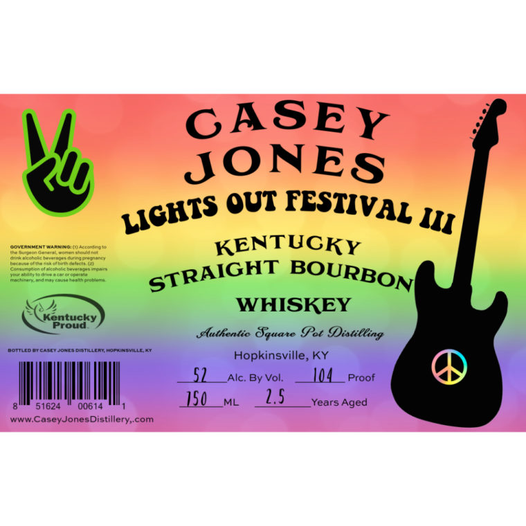 Buy Casey Jones Lights Out Festival III Straight Bourbon Online