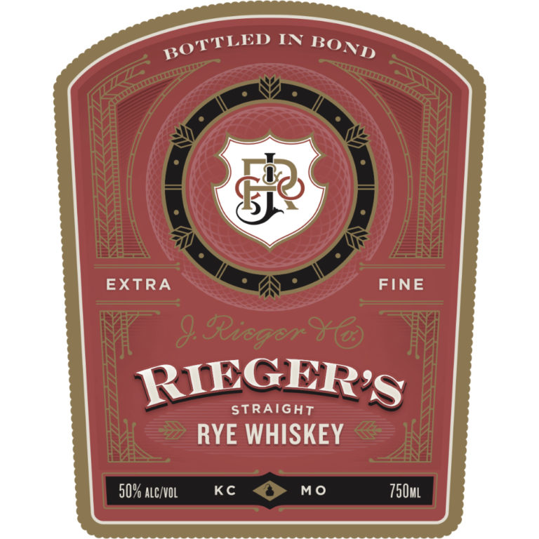 Buy Rieger’s Straight Rye Whiskey Bottled in Bond Online Notable