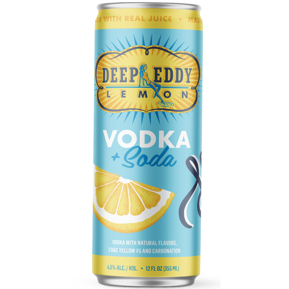 deep eddy lemon vodka soda cans nutrition facts