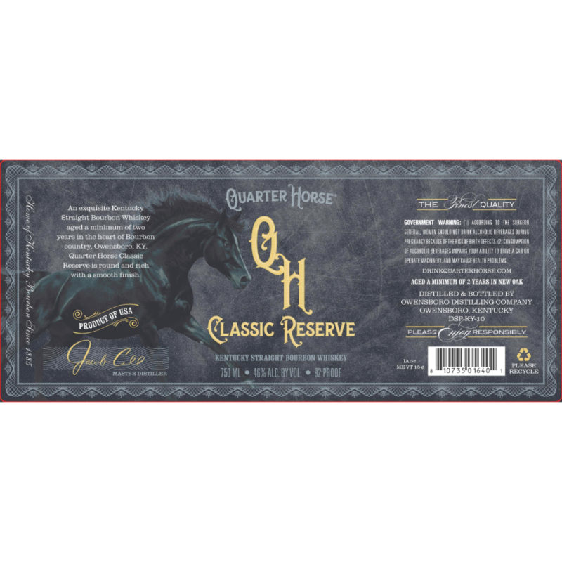 Buy Quarter Horse Classic Reserve Bourbon Online Notable Distinction