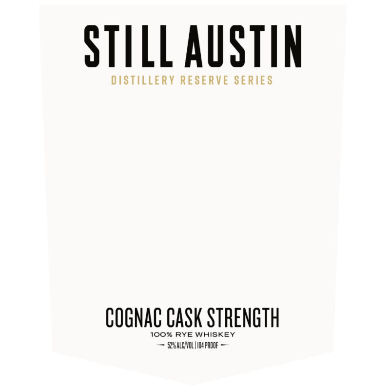 Buy Still Austin Cognac Cask Strength Rye Online Notable Distinction 