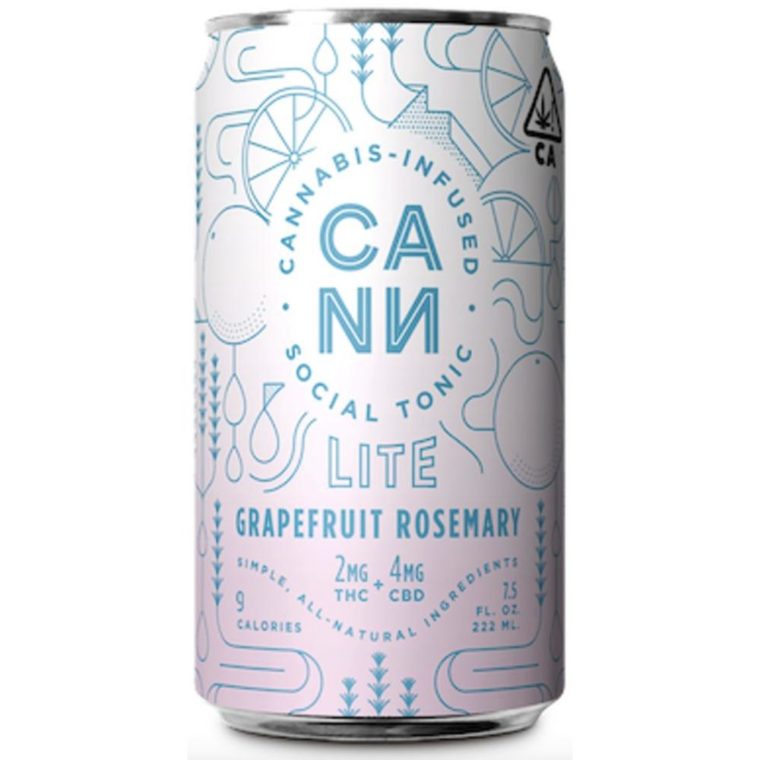 Buy Cann Grapefruit Rosemary Lite CBD Drink Online Notable Distinction