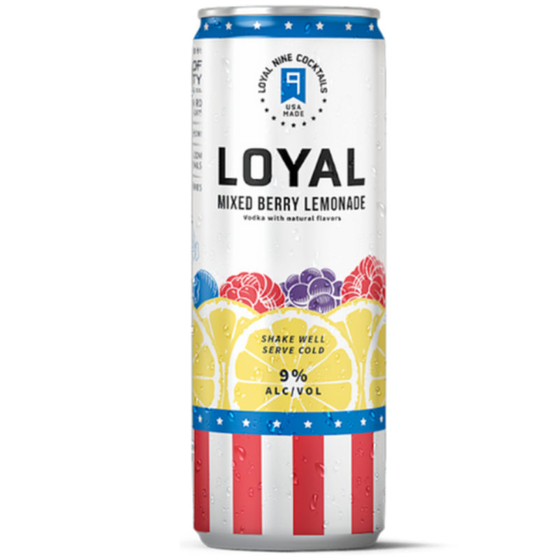 Buy Loyal Mixed Berry Lemonade Vodka Cocktail Online Notable Distinction