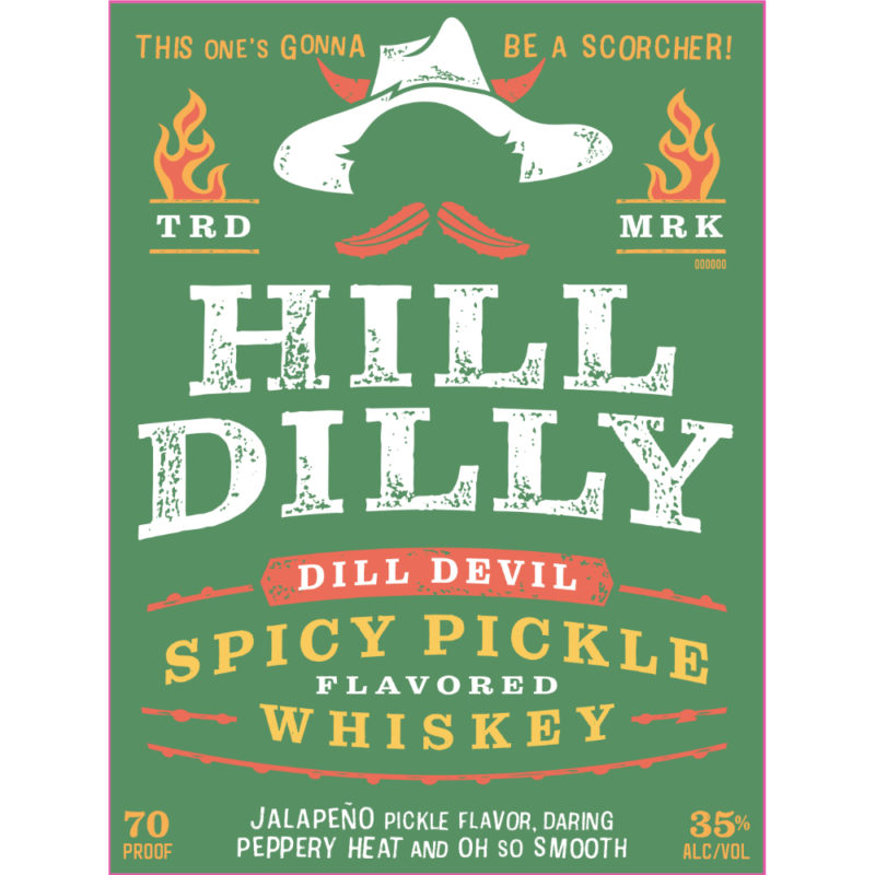 The Devil Is Spicy Buy Hill Dilly Dill Devil Spicy Pickle Flavored Whiskey Online