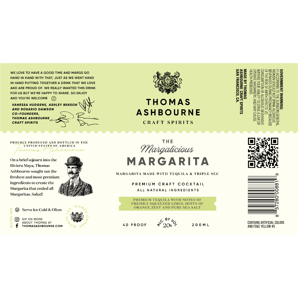 Buy Thomas Ashbourne The Margalicious Margarita by Vanessa Hudgens