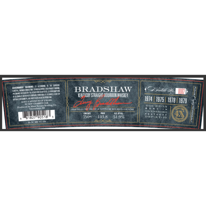 Buy Bradshaw Kentucky Straight Bourbon Batch 2 Online Notable Distinction