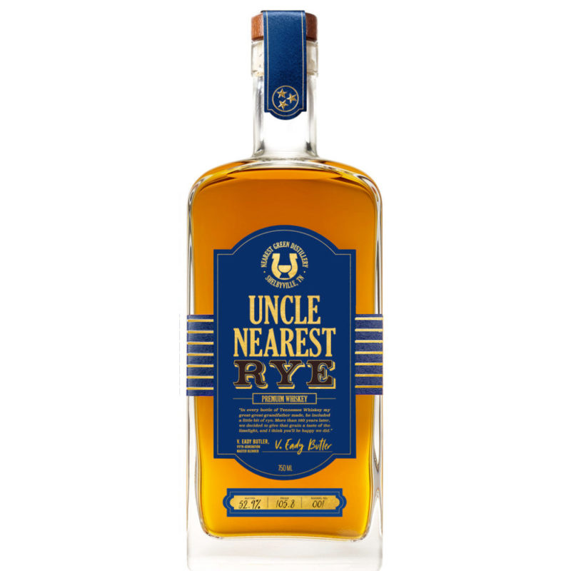 Buy Uncle Nearest Single Barrel Rye Whiskey Online Notable Distinction
