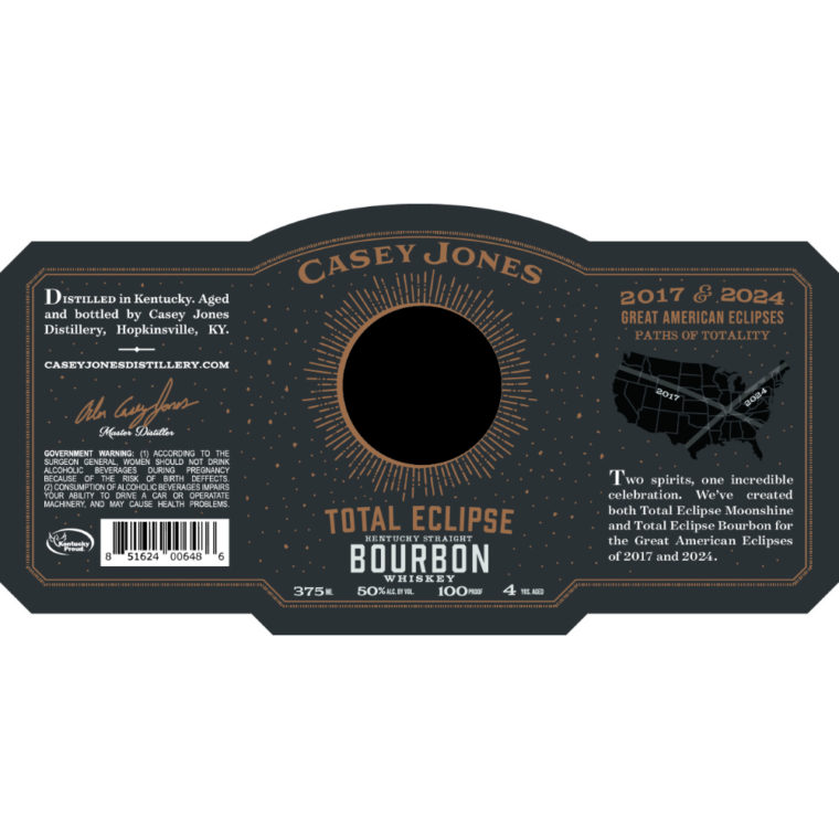 Buy Casey Jones Total Eclipse Straight Bourbon Online Notable Distinction