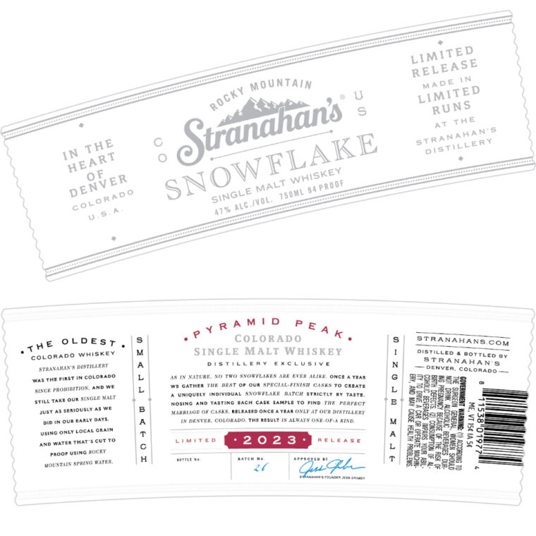 Buy Stranahan's Snowflake 2023 Release Online Notable Distinction