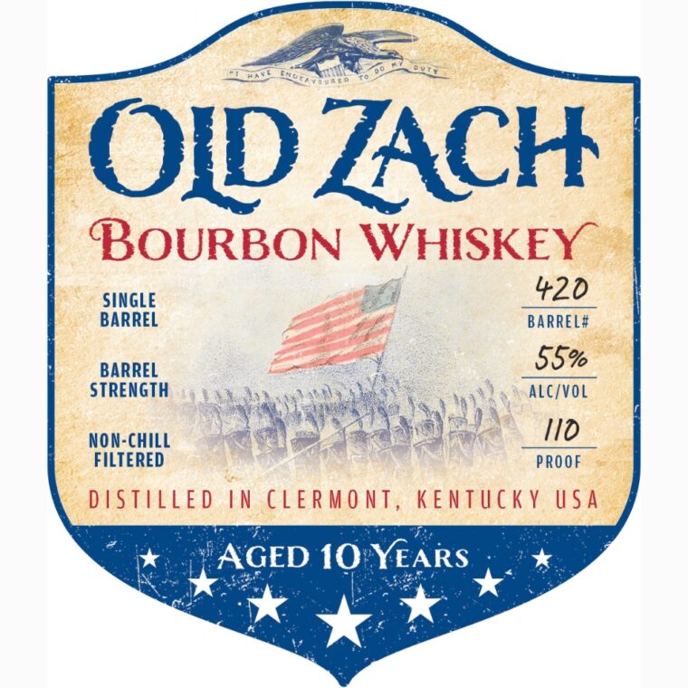 Buy Old Zach 10 Year Old Bourbon Whiskey Online - Notable Distinction