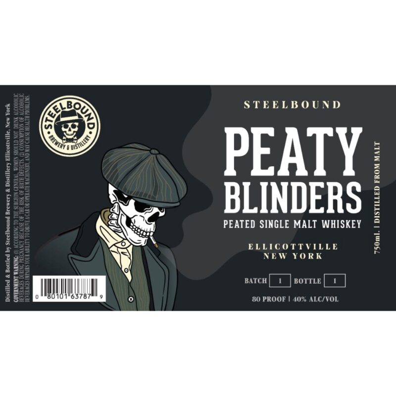 Buy Steelbound Peaty Blinders Peated Single Malt Whiskey Online ...